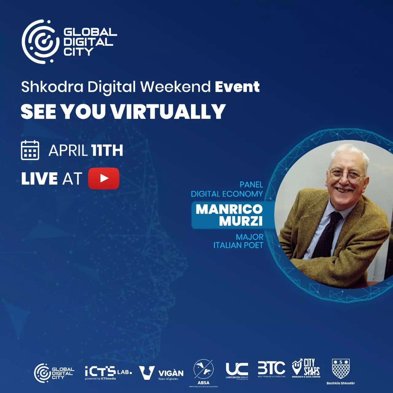 Manrico Murzi – Folës në eventin Shkodra Digjital Weekend